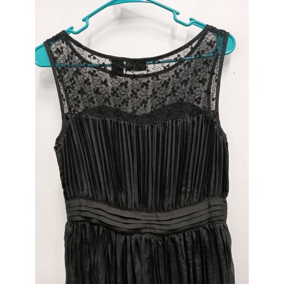 Blush By Young Threadd Maxi Dress Small Black Lace Formal Party Holiday Fairy - Picture 11 of 12